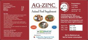 AG Zinc Animal Feed Supplement