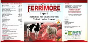 Ferrimore Liverstock Hematinic Liquid