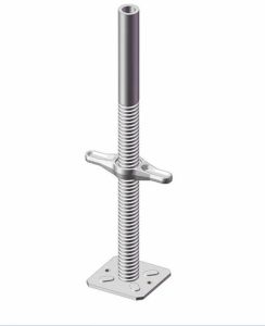 Adjustable Scaffold Jack Assembly