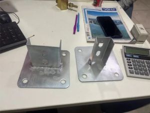 Electroplated Solar Panel End Clamp