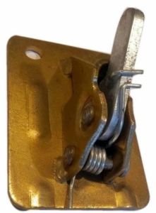 Heavy Duty Brass Spring Fastener Clamp