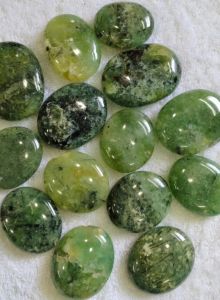 Prehnite Palm Stone