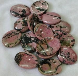 Rhodonite Worry Stones