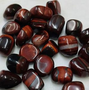 Tiger EYE-RED Tumbled Stones