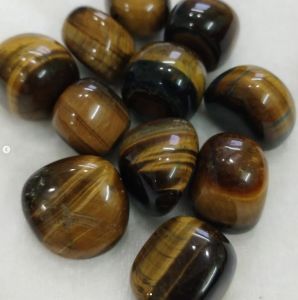 Tiger Eye Tumbled Stones