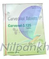 Carvenol 3.125mg Tablets