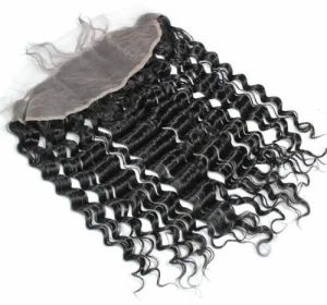 Natural Curly Lace Frontal Human Hair