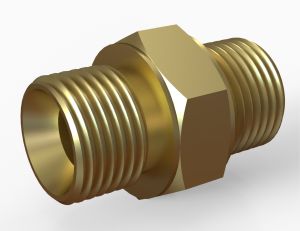 Male Brass Hex Union