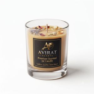 Decorative Scented Jar Candle