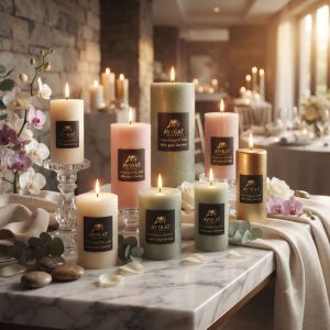 Luxury Pillar Candle Set