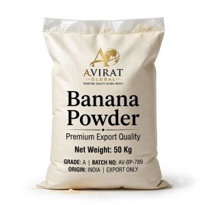 Naturally Processed Banana Powder