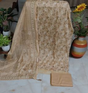 Pure Muslin Jamdani Suit