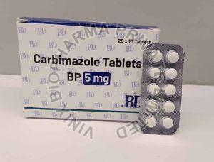 Carbimazole 5mg Tablet