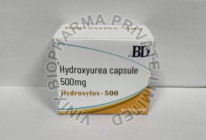 Hydroxyfox 500mg Hydroxyurea Capsule