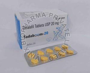 Tadaboom 20mg Tadalafil Tablet