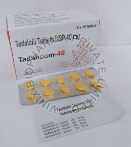 Tadaboom 40mg Tadalafil Tablet