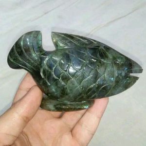 Labradorite Stone Fish
