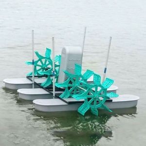 Grey 2HP 4 Paddle Wheel Aerator
