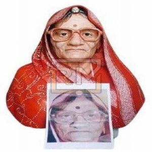 Grandmother Human Statue