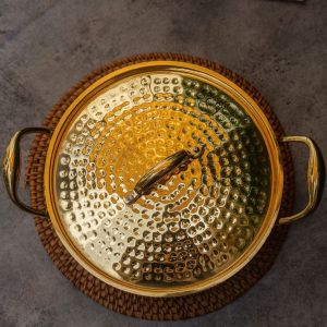 Copper Hammered Gangawati Jar