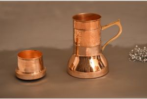 Copper Lily  Jug