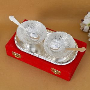 German Silver Bowl Gifts Set