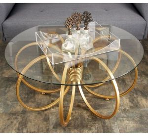 Glass Round Table