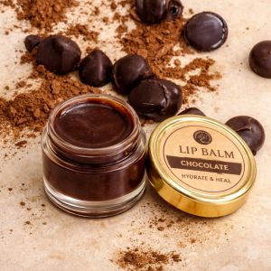 Edible Chocolate Lip Balm