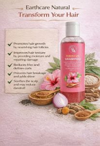 Hebiscus and Flaxseed Gel Shampoo
