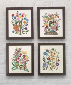 Hand Embroidered Wall Hangings