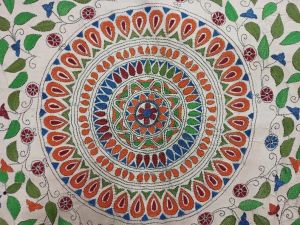 Handmade Nakshi Kantha Vintage Wall Hanging