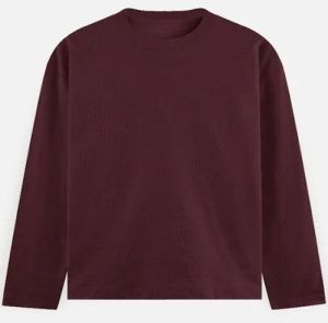 Mens Plain Full Sleeve Round Neck T-Shirts