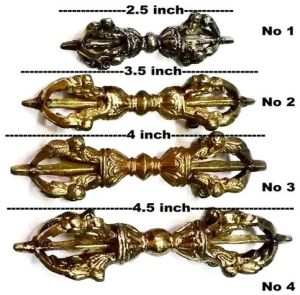 tibetan buddhist brass vajra dorjee