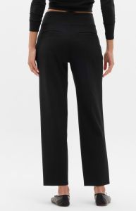Black Full Sleeve T-Shirt and High Rise Pant Set