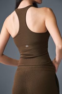 Ribbed Bra Tank Top and Kickback Pant Set