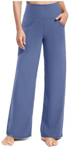 Steel Blue High Waist Pant