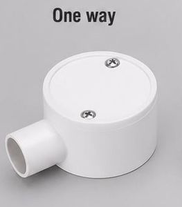 1 Way PVC Short Junction Box