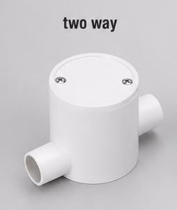 2 Way PVC Deep Junction Box