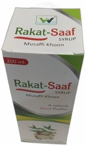 200 Ml Rakat-Saaf Ayurvedic Blood Purifier Syrup