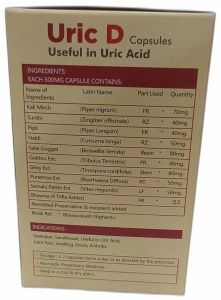 Curoveda Uric D Joint Support Capsules