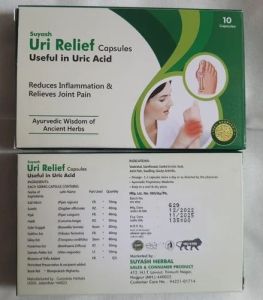 Suyash Uri Relief Uric Care Capsules