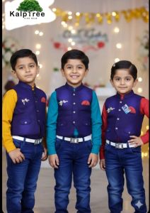 Kids Denim Shirt Jeans Set