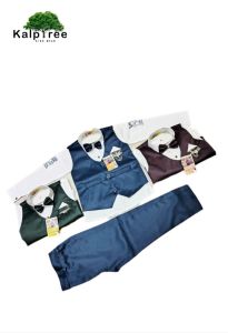 Kids Party Wear Coat Pant Set