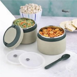3 Layer Round Bento Lunch Box