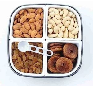 4 Compartment Somunita Dry Fruit Box