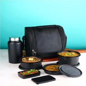 5 Piece Luch Box Set