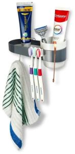 Multipurpose Shelf Wall Toothbrush Holder
