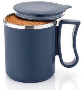 Somunita Coffee Mug With Lid Insulated Stainless Steel