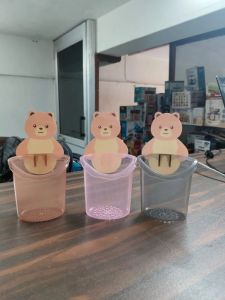 Teddy Bear Toothbrush Holder Set