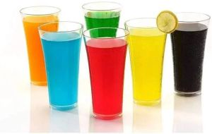 Transparent Plastic Glass Set